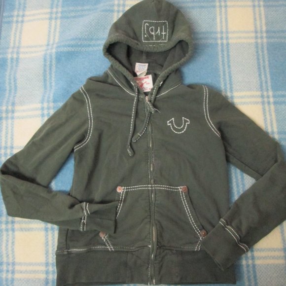 True Religion Tops - TRUE RELIGION HOODIE SIZE MEDIUM